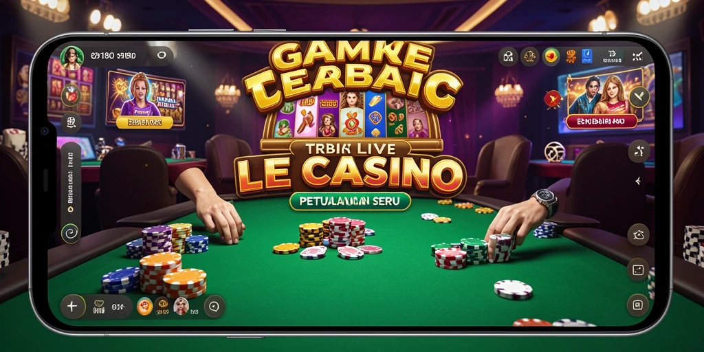 Screenshot gameplay Live Casino 8180 yang penuh aksi dan interaksi.