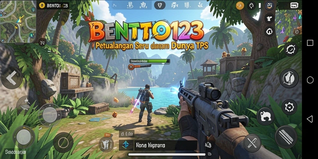 Tampilan gameplay TPS yang mendebarkan dari BENTO123.