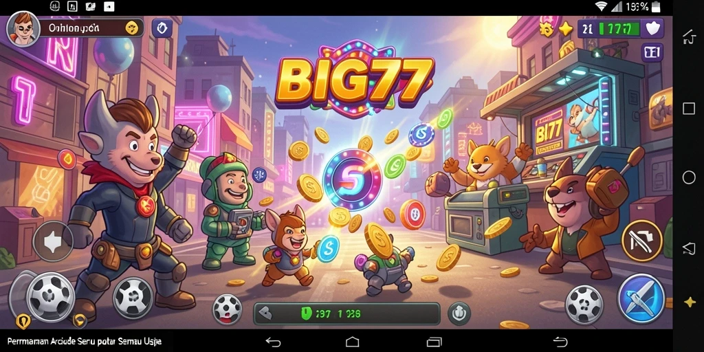 Screenshot gameplay menunjukkan aksi seru dalam BIG77 yang memikat.