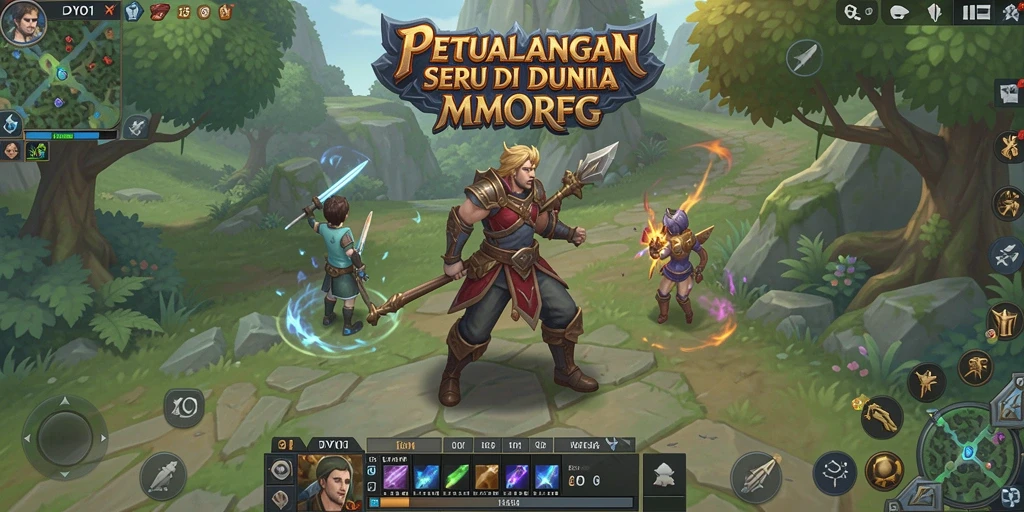 Tangkapan layar gameplay DY01 dengan aksi seru di medan perang.
