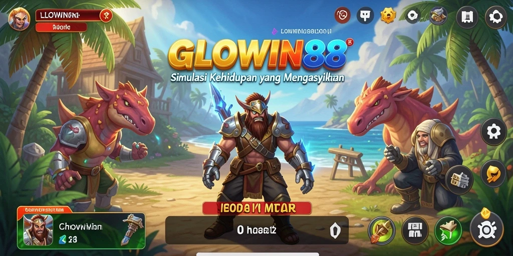 Tangkapan layar gameplay GLOWIN88 yang menarik dan realistis.