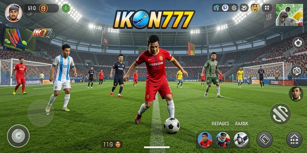 Tangkapan layar dari gameplay seru IKON777 yang menunjukkan aksi di lapangan.