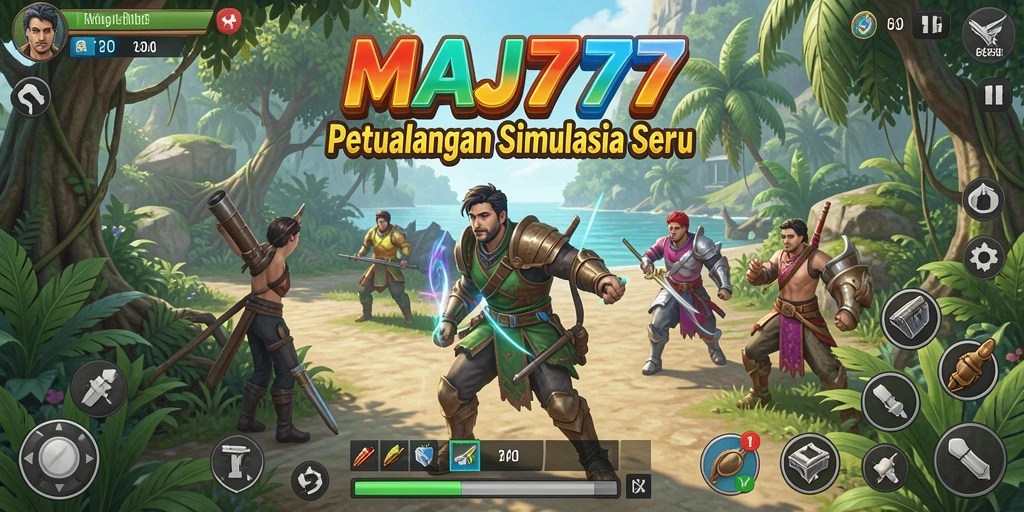 Tampilan gameplay seru di MAJ777 dengan elemen simulasi menarik.