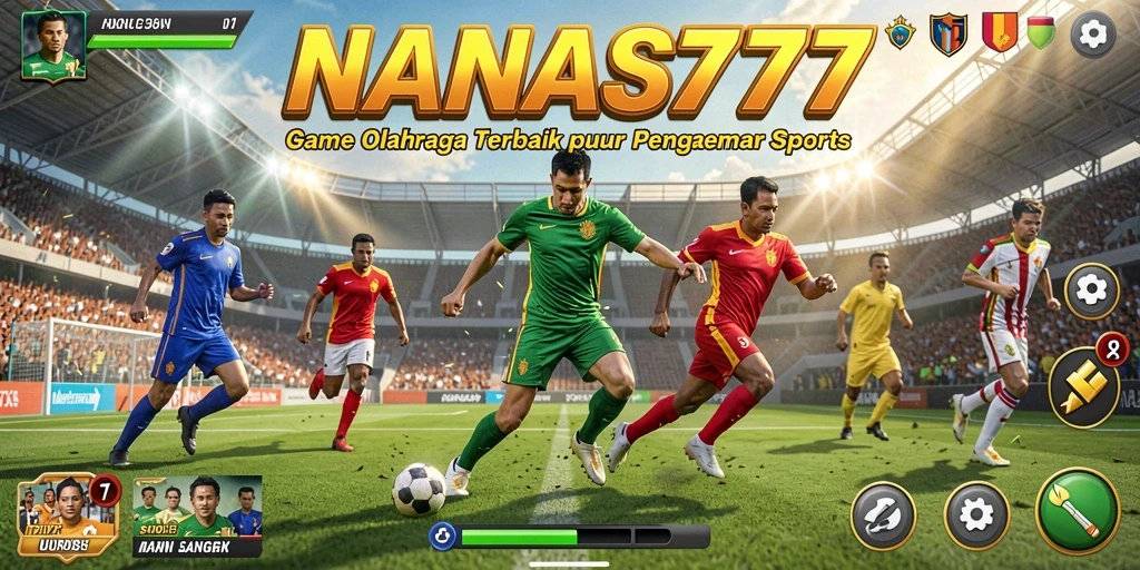 Tangkapan layar NANAS777 menampilkan aksi cepat dalam permainan olahraga.