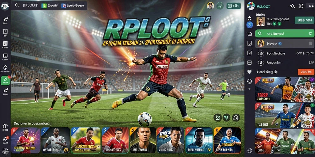 Tampilan gameplay RPLOOT yang menarik dan interaktif untuk Sportsbook.