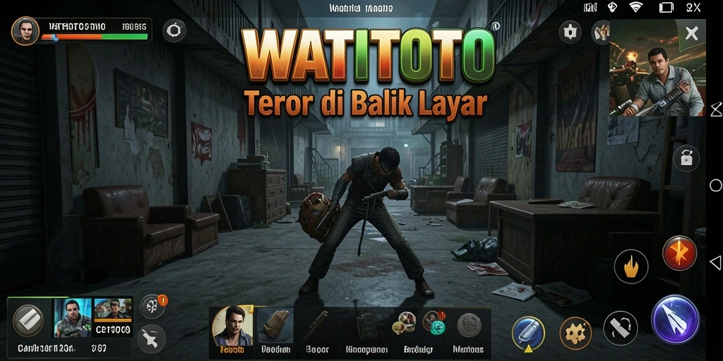 Screenshot gameplay WATITOTO dengan suasana Horror yang menegangkan.