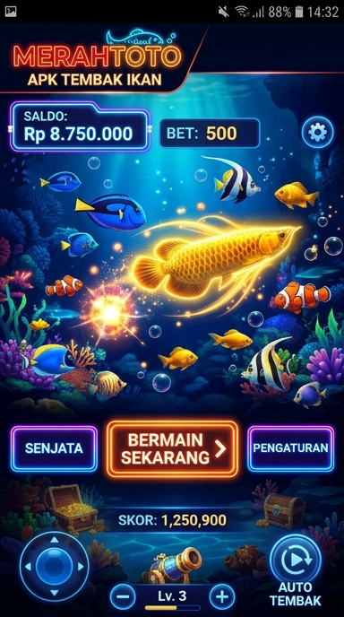 Tampilan antarmuka aplikasi merahtoto yang intuitif.